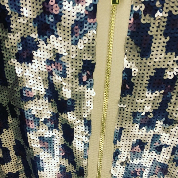 COPY - Leopard sequin cocktail dress - Picture 4 of 5